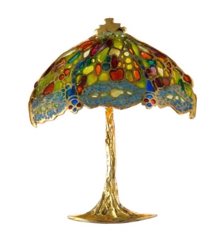 Miniature Tiffany Lamp